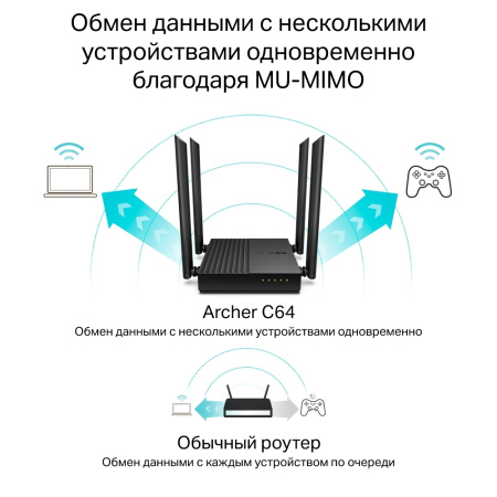 Wi-Fi роутер TP-Link Archer C64